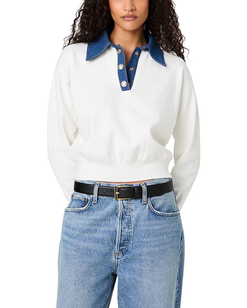 French Connection Contrast Collar Sweater