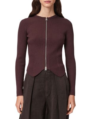 Allsaints Cruz Zip Cardigan
