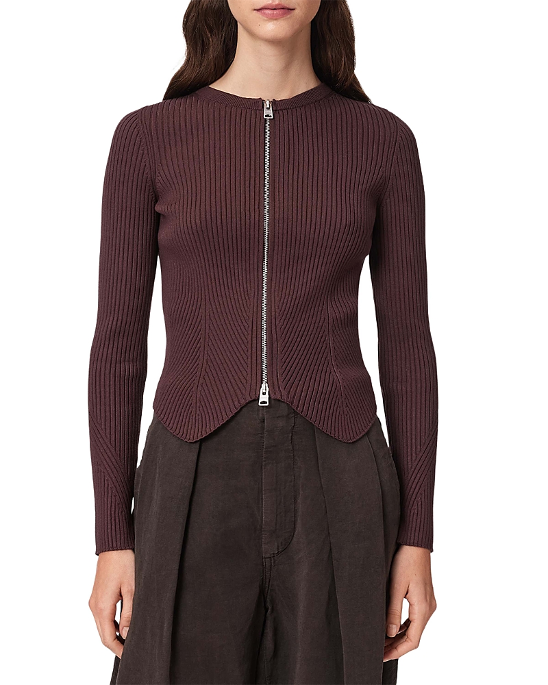 Allsaints Cruz Zip Cardigan