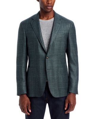 Kei Trim Fit Tonal Plaid Sport Coat