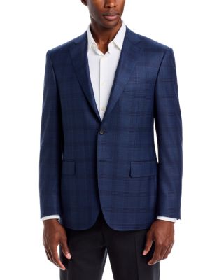 Sienna Tonal Plaid Regular Fit Sport Coat