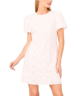 Bubble Sleeve Swing Dress