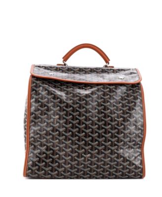   Saint Leger Briefcase Backpack Coated Canvas