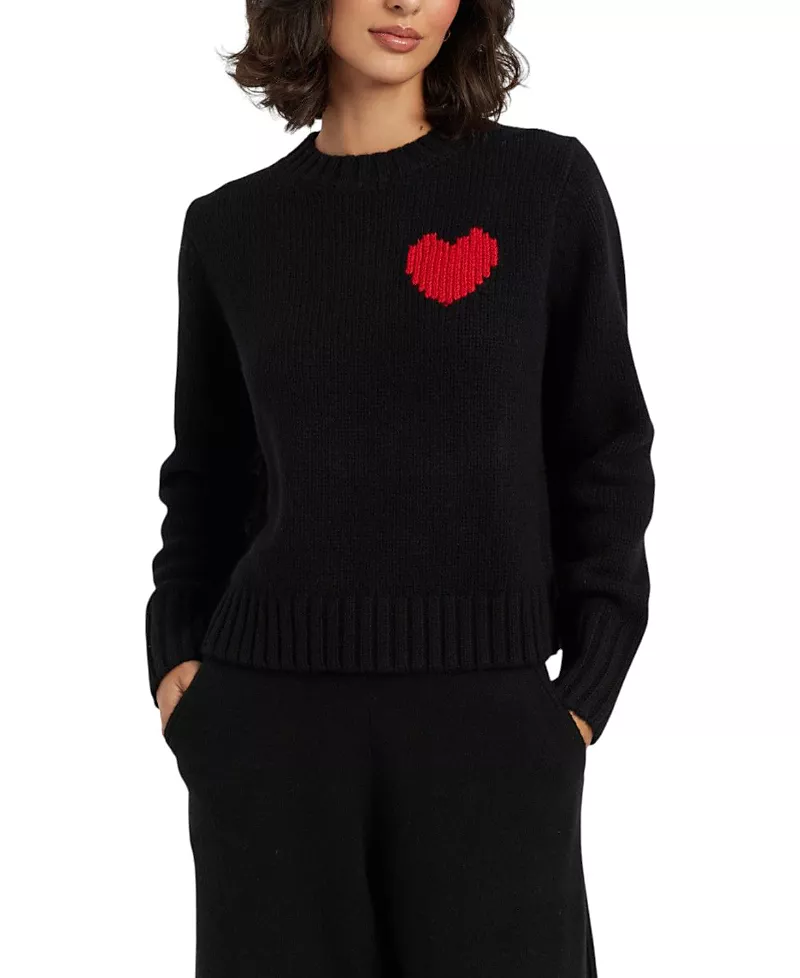 Chinti & Parker Women's Merino Heart Sweater