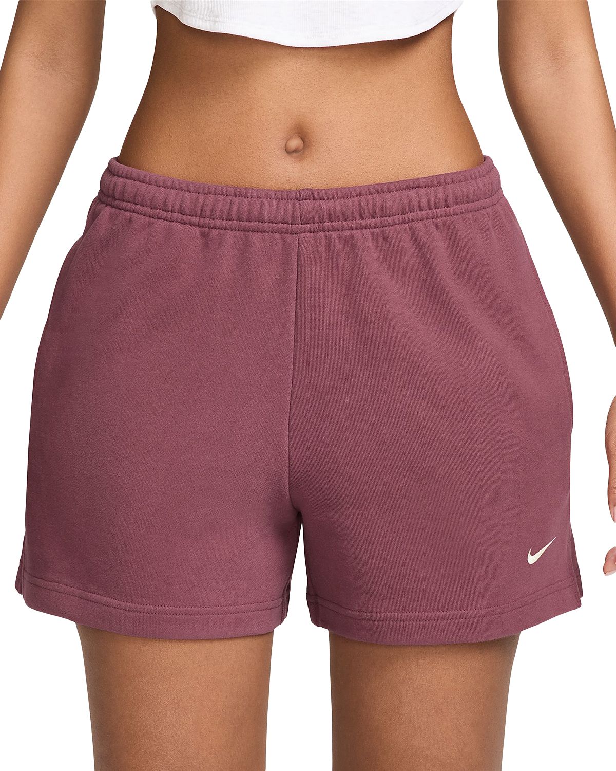 Nike Studio Fleece Mid Rise 4 Shorts