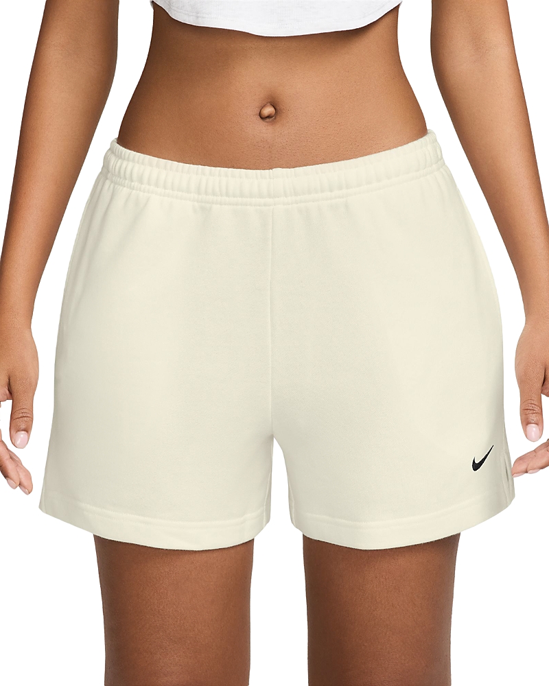 Nike Studio Fleece Mid Rise 4 Shorts