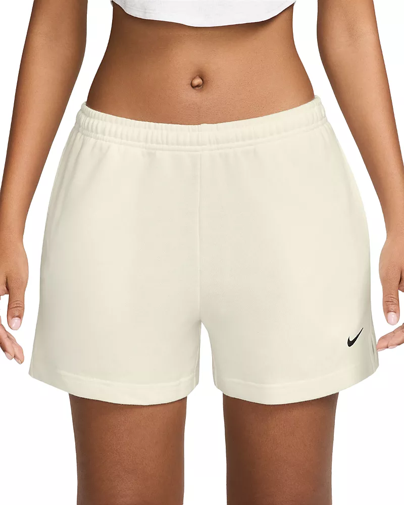 Nike Studio Fleece Mid Rise 4 Shorts