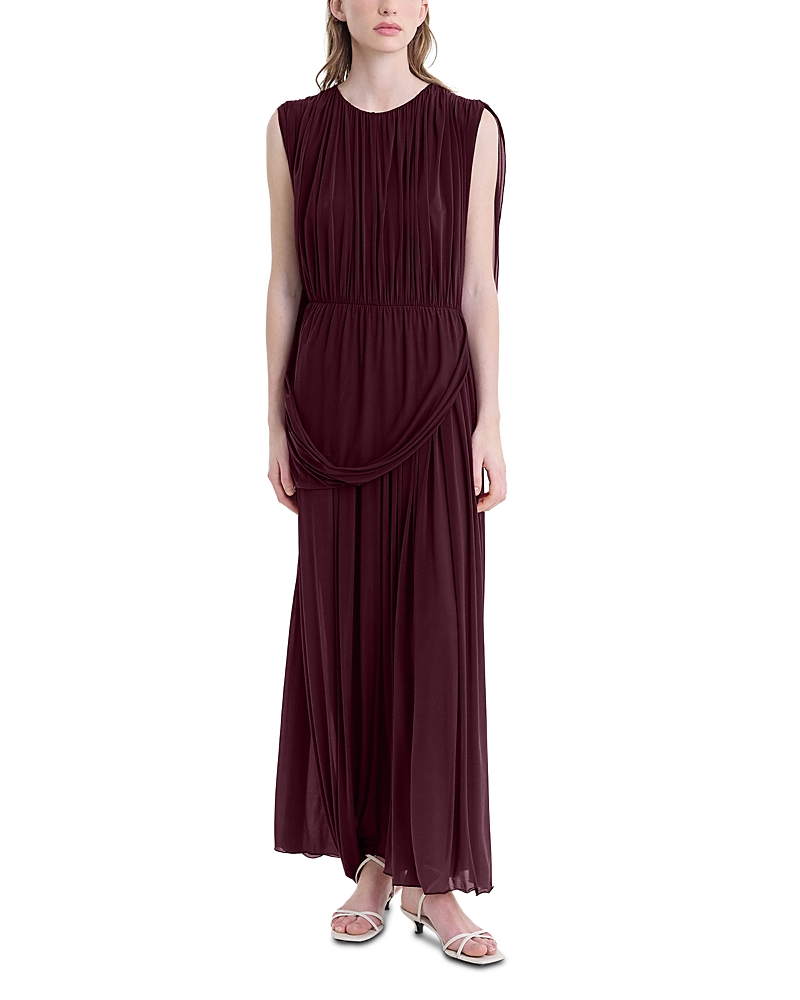 Fforme Kahlo Asymmetric Draped Loop Jersey Dress