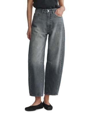 Miro Barrel High Rise HIGHLUXE™ Jeans in Ash Grey
