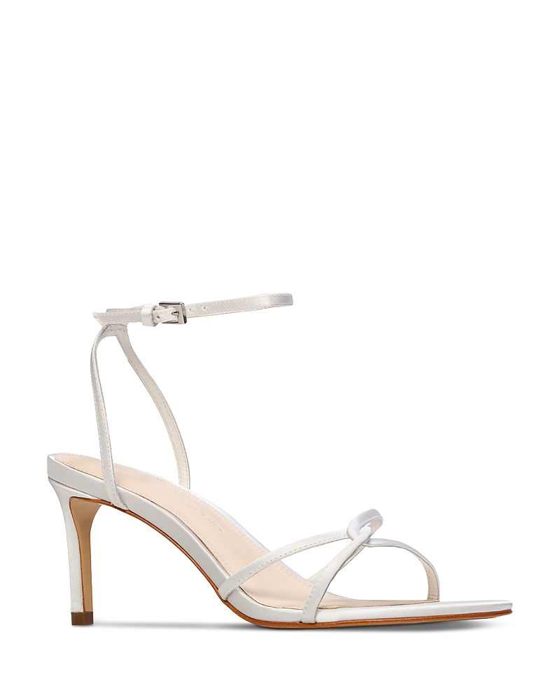 Black Suede Studio Women's Strappy Sandals
