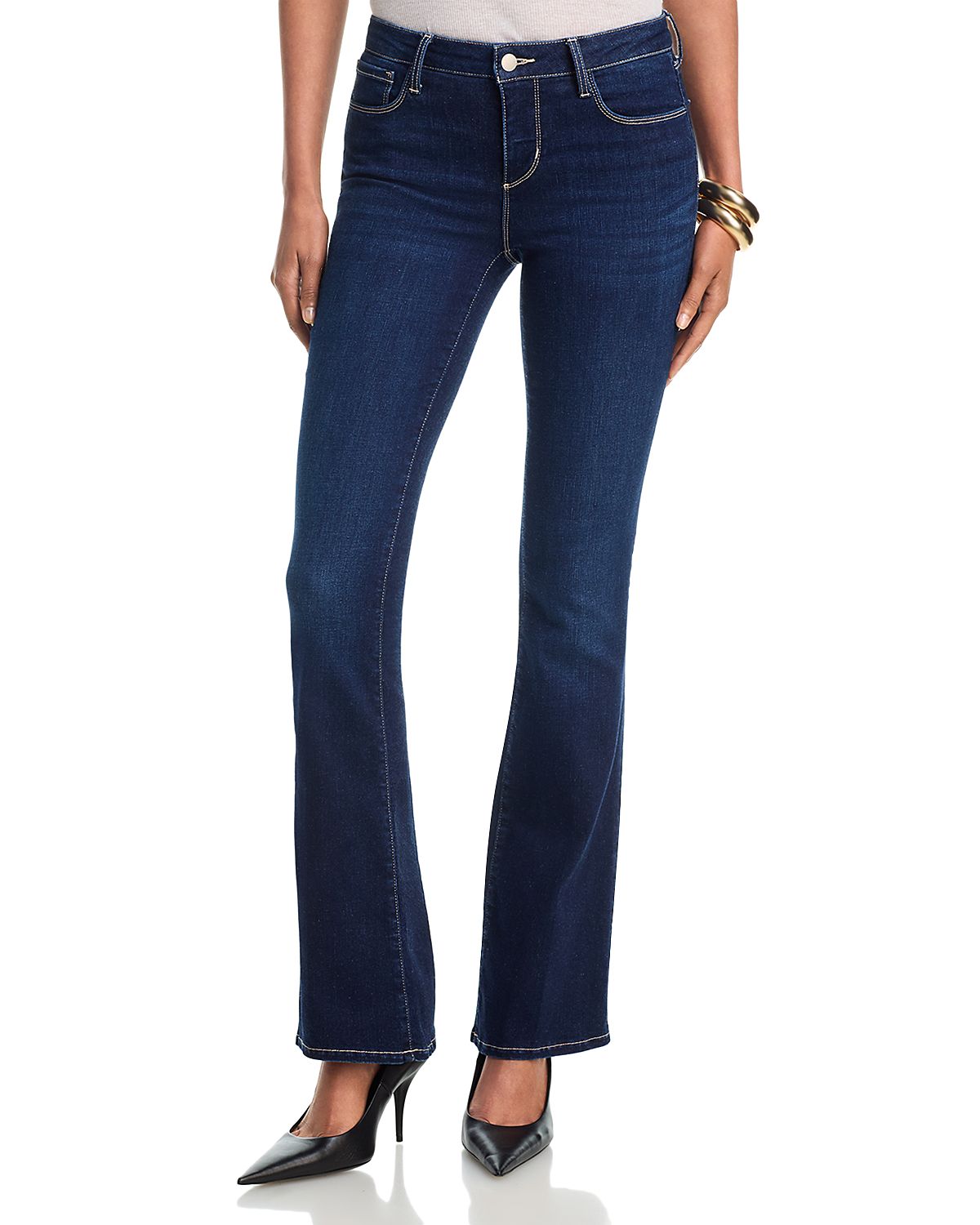 L'Agence Cara Low Rise Bootcut Jeans