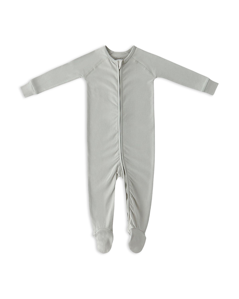 Pehr Unisex Essentials Sleeper Footie - Baby In Gray