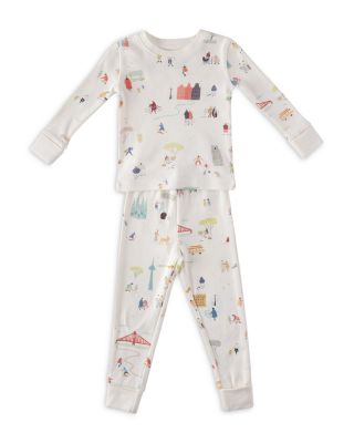 Unisex Ribbed Pajamas - Baby, Little Kid