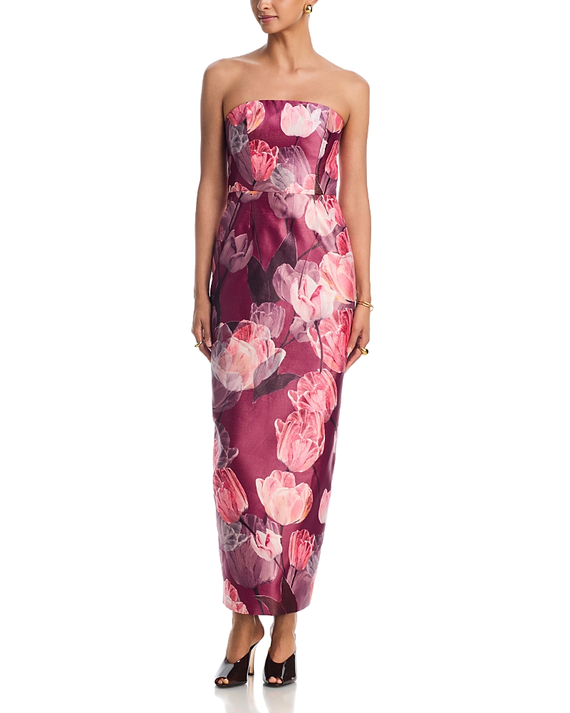 Milly Orion Tulip Brocade Dress