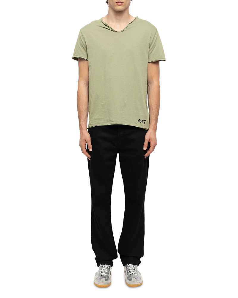 Zadig & Voltaire Monastir Art Henley Tee