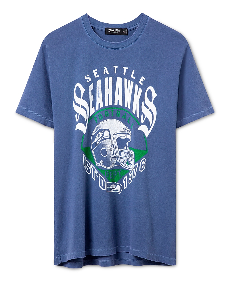 Junk Food Clothing Women's Seattle Seahawks Gridiron Vintage Tee