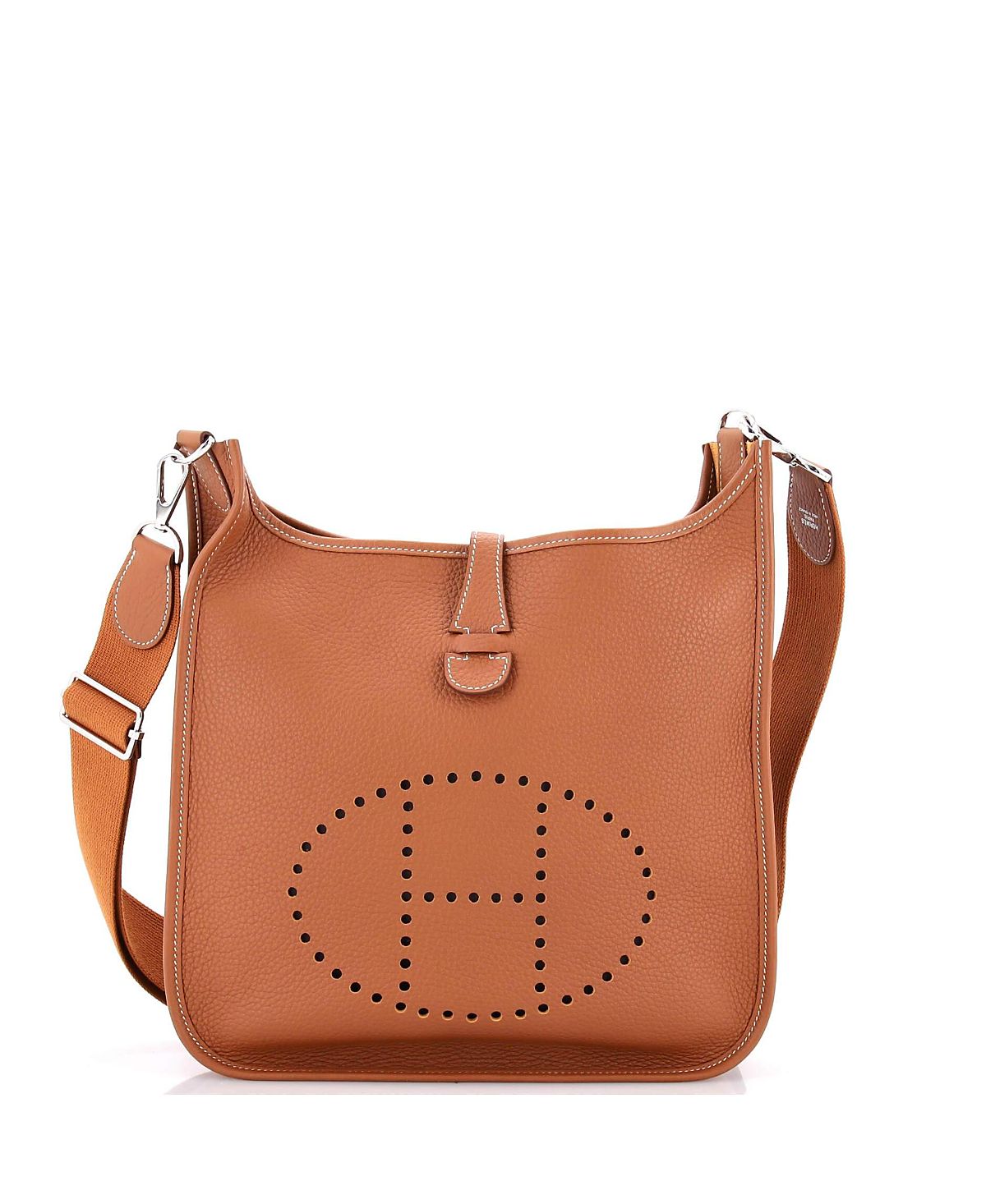 Pre-Owned HERMES Pm Evelyne Bag Gen Iii Clemence
