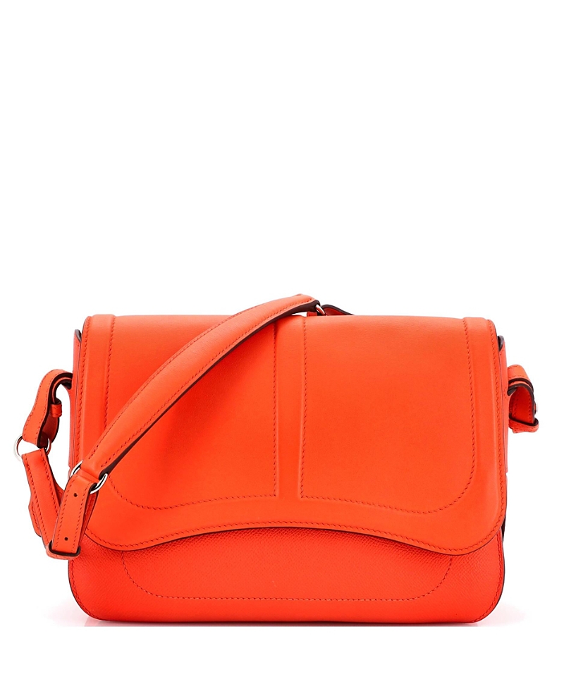 Pre-Owned HERMES Harnais Shoulder Bag Epsom and Swift