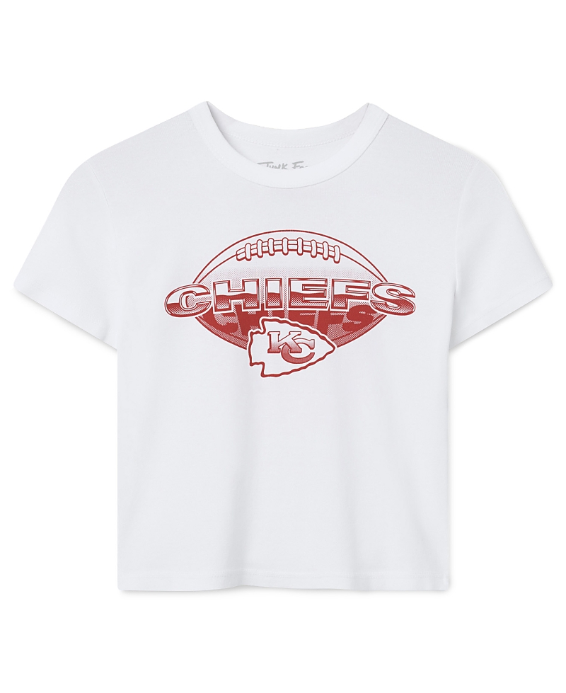 Junk Food Clothing Women's Kansas City Chiefs Repeat Baby Tee