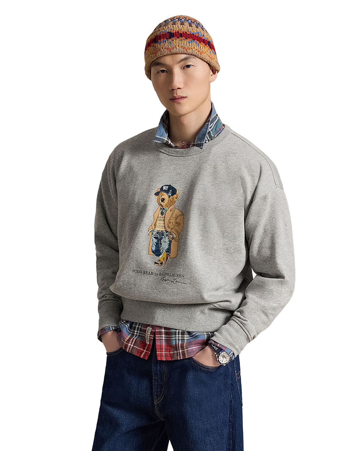 Polo Ralph Lauren Vintage Fit Polo Bear Fleece Sweatshirt
