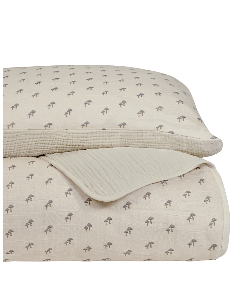 Oilo Studio Unisex 2-piece Quilt & Sham Set - Baby In White