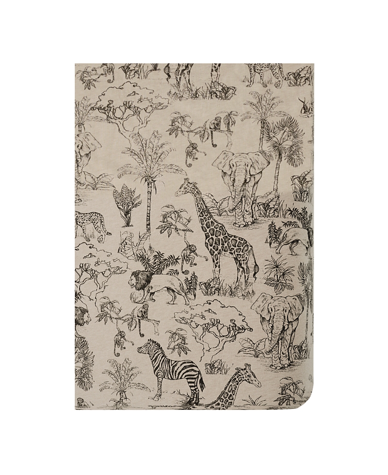 Oilo Studio Unisex Crib Sheet - Baby In Brown