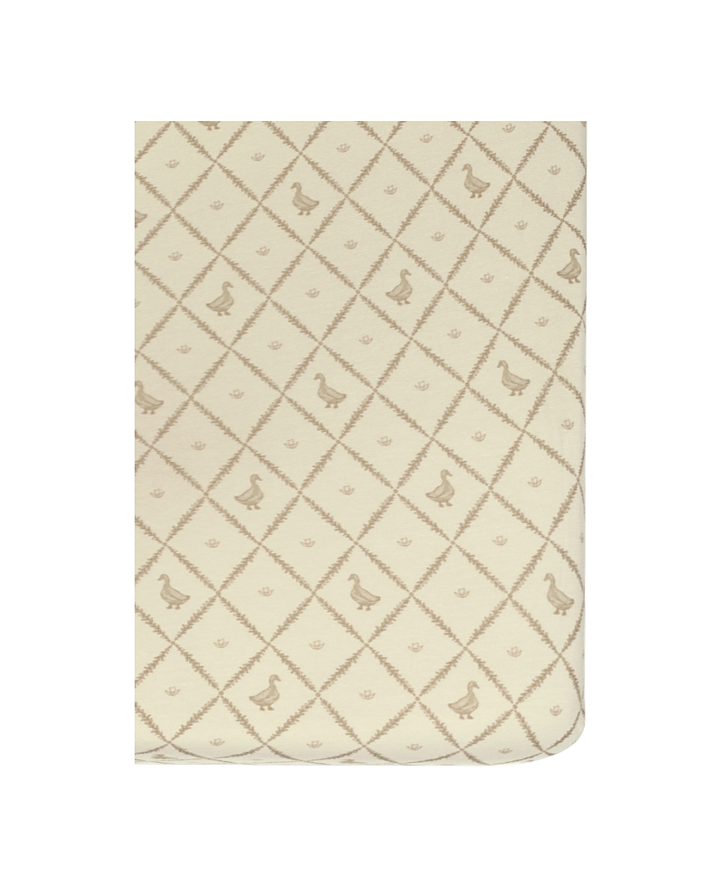 Oilo Studio Unisex Crib Sheet - Baby In Neutral