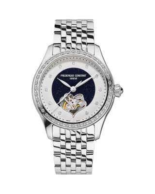 Double Heartbeat Automatic Diamond Watch, 36mm