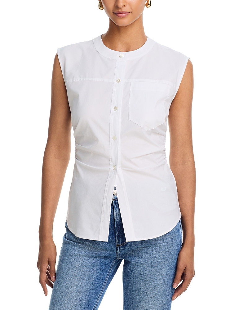 Veronica Beard Harini Cotton Stretch Top