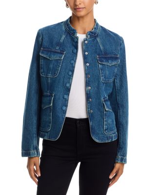Mercer Denim Stand Collar Jacket