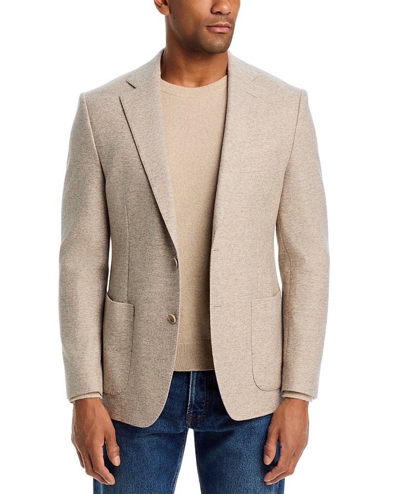 Vince Wool & Cashmere Regular Fit Brushed Jersey Sport Coat