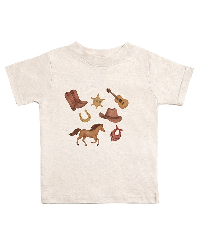 Sweet Wink Boys' Western Cowboy Short Sleeve T-Shirt - Baby, Little Kid