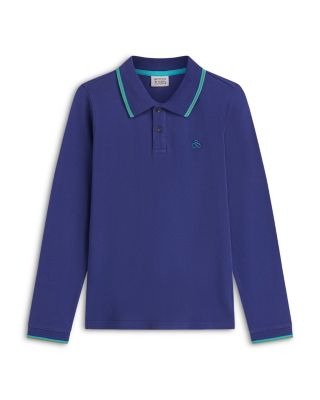 Boys' Contrast Tipping Piqu&eacute; Polo - Little Kid, Big Kid