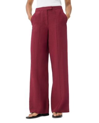 Petite Full Length Pintuck Trousers