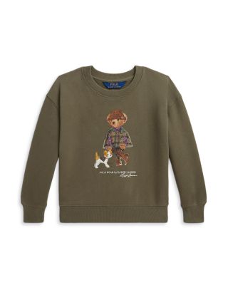 Girls' Polo Bear Fleece Sweatshirt - Little Kid