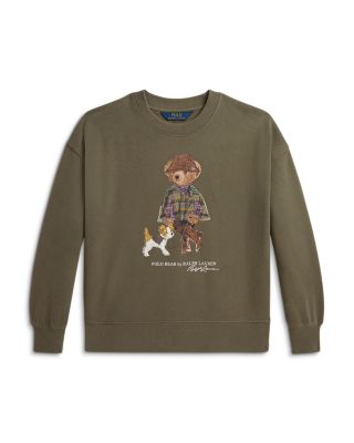 Girls' Polo Bear Fleece Sweatshirt - Big Kid