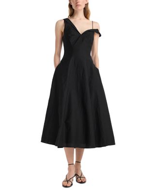 Twisted Shoulder Dress