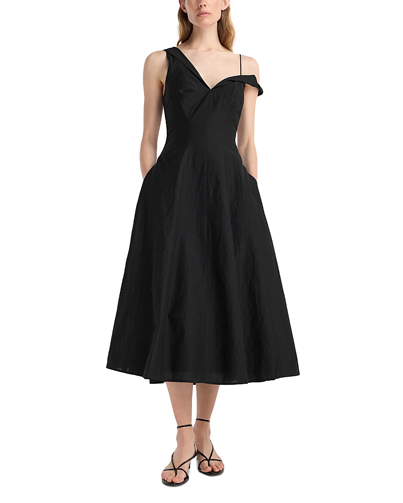 Rohe Twisted Shoulder Dress