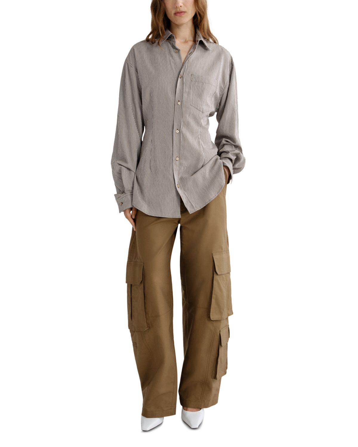 Lightweight Cinched Seam Shirt thumbnail 3