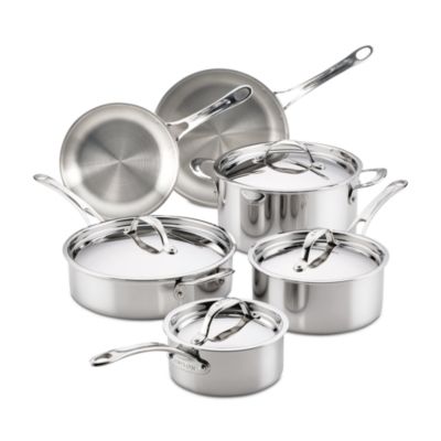 EverLast Tri Ply 10 Piece Cookware Set