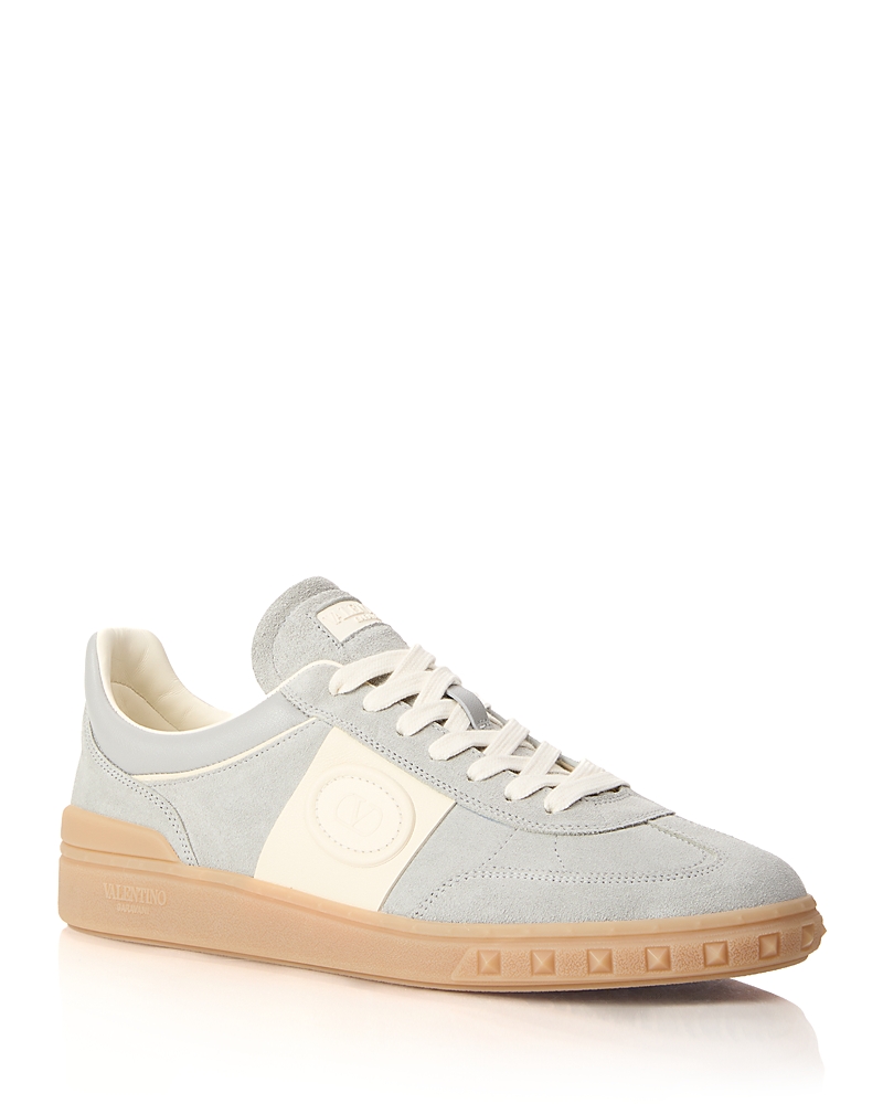 Valentino Garavani Men's Suede & Leather Low Top Sneakers