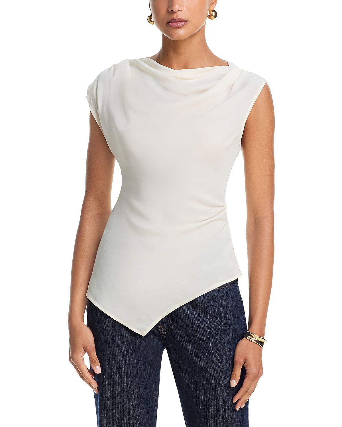 Veronica Beard Yvonne Asymmetrical Top