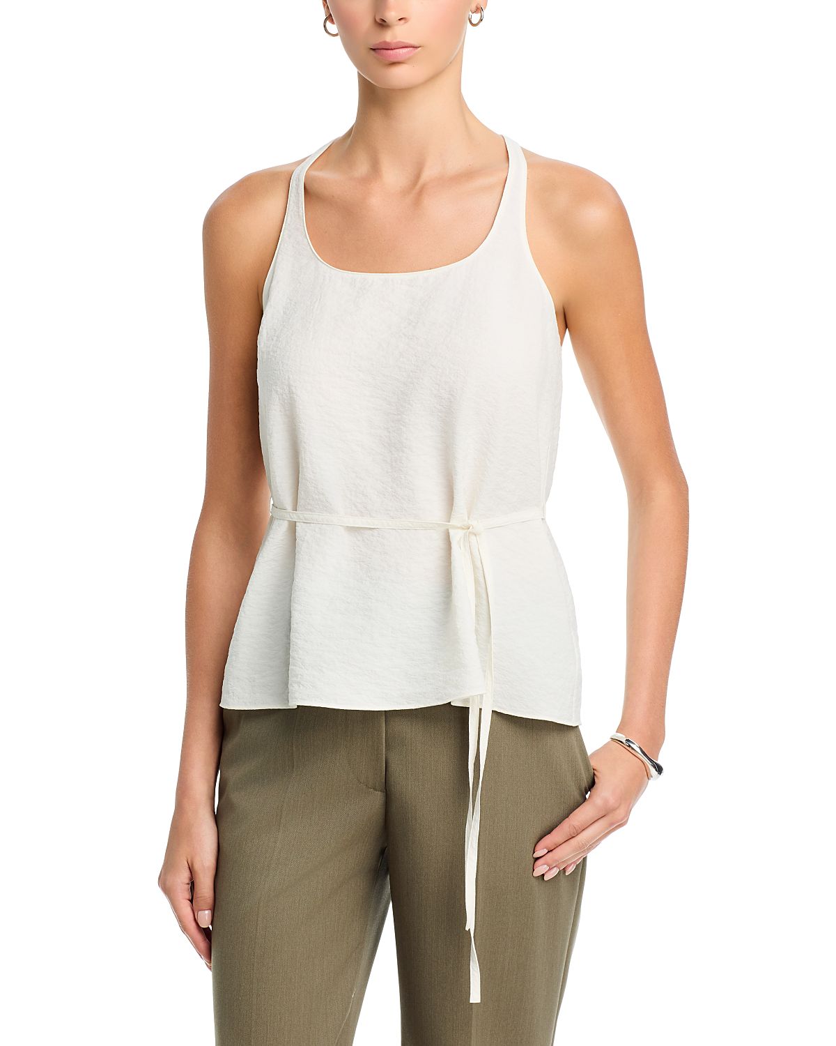 Theory Belt Halter Neck Top
