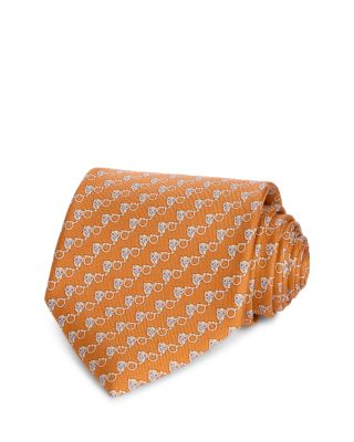 Silk Classic Owl Gancini Tie