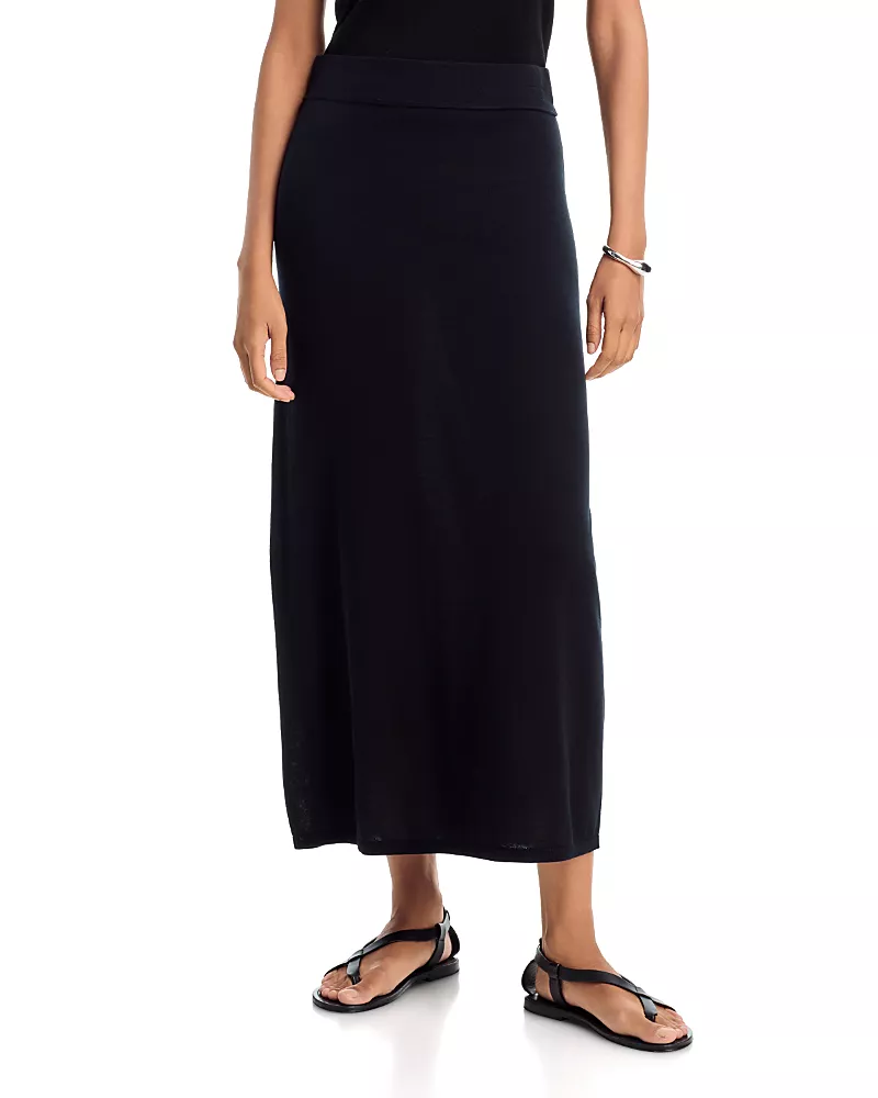 Toteme Long Knit Skirt