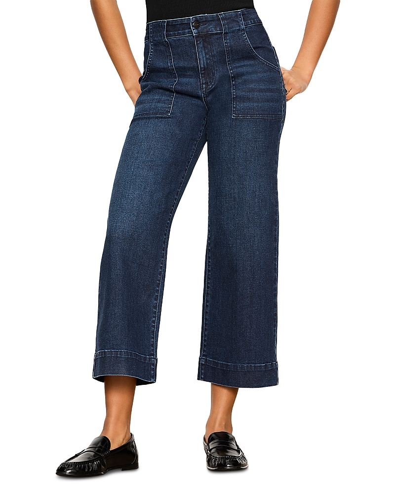 Sanctuary Insider Mid Rise Crop Jeans in Over The Moon