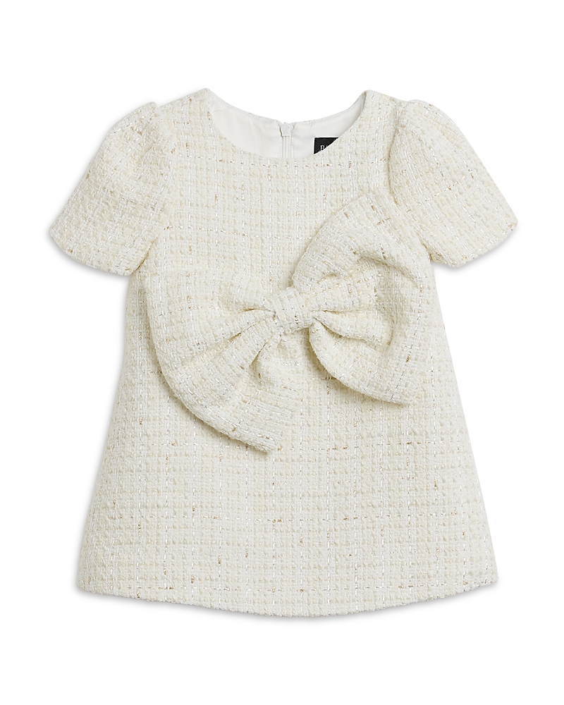 Bardot Girls' Lucille Boucle Mini Dress - Toddler