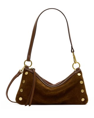Kyle Riveted Suede Convertible Crossbody