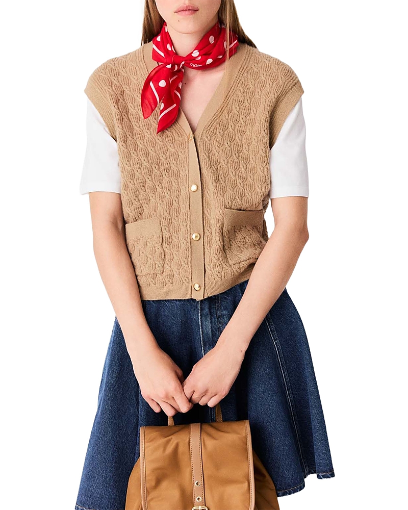 Maje 2 in 1 Effect Cardigan