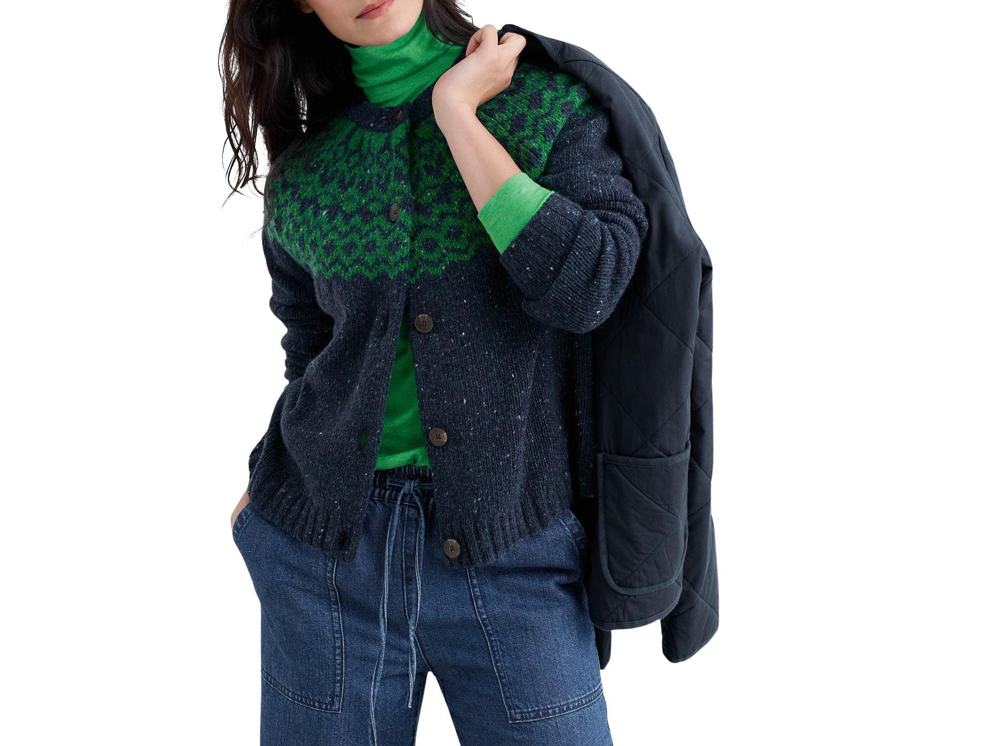 Women's Port Kinnis Cardigan Merino - Image 1